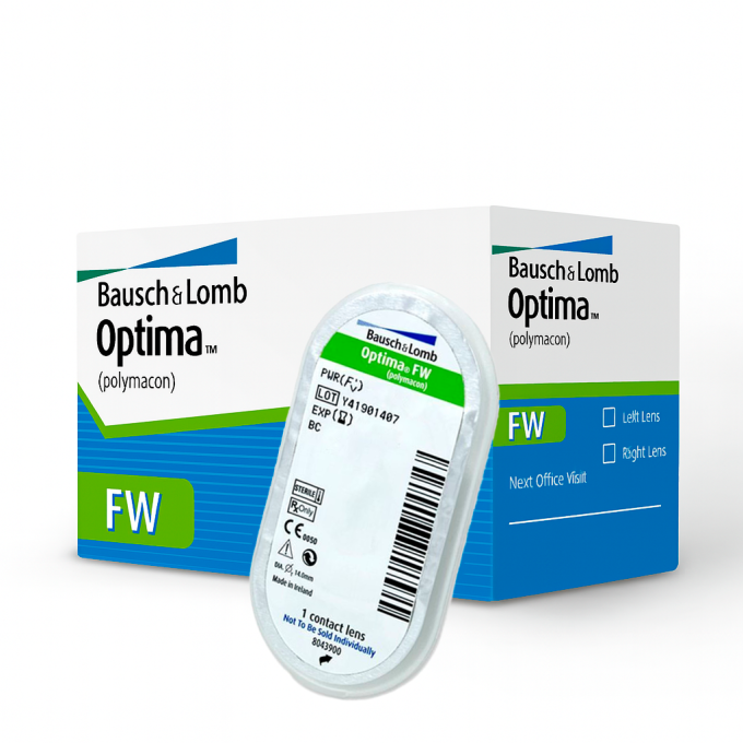 Контактні лінзи Optima FW упаковка